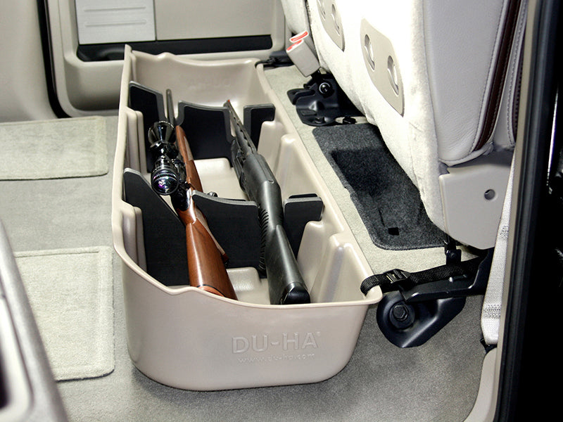Du-Ha storage container with hunting guns