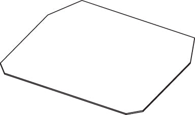 24" Poly Shoe Replacement Cover w/rivets