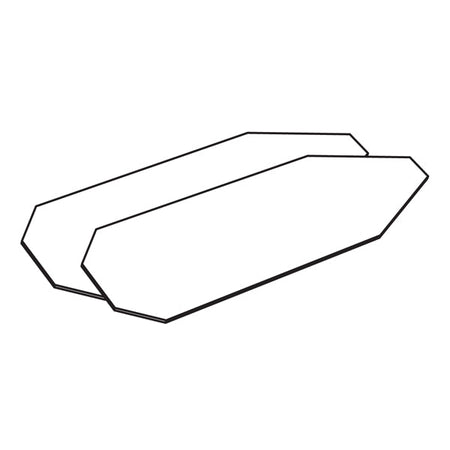 Poly Shoe Covers with hardware - 9"