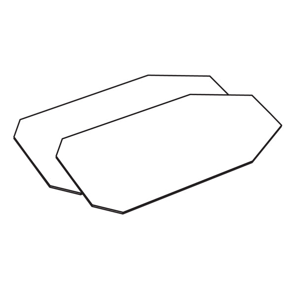 14" Poly Shoe Replacement Cover w/rivets