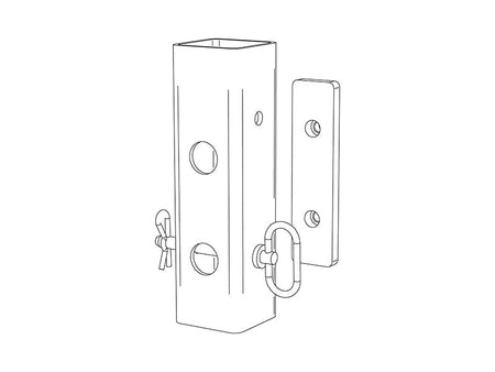 Head mounting bracket for Drago Series I and II stalk stomper kits