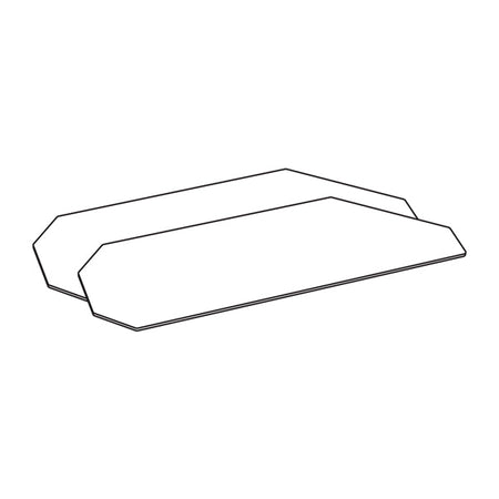 Case IH 2600 Offset Shoe Covers - Rows 2&5 on 6 Row Heads