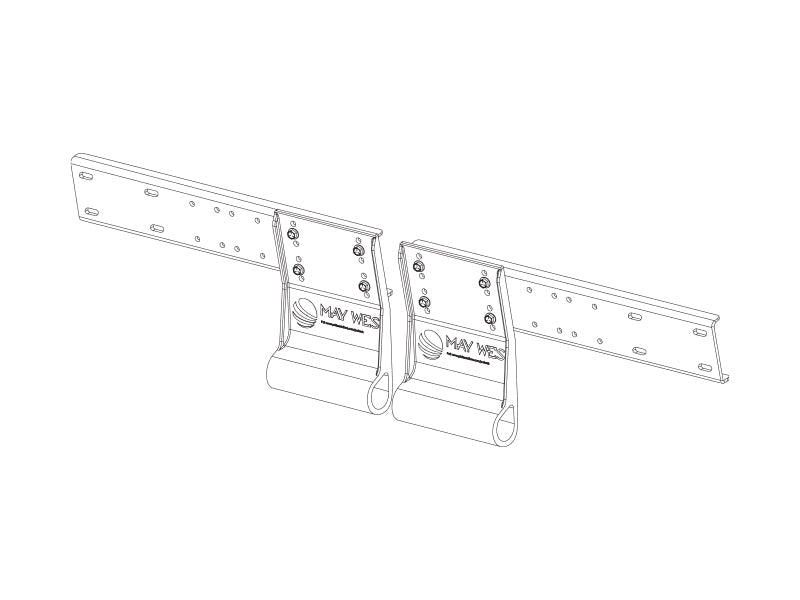 24" - 36" offset kit for G4 Tractor Stalk Stompers