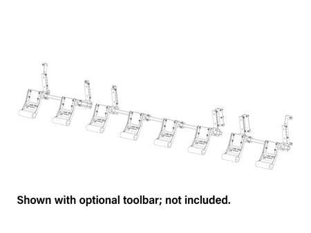 G4 Stalk Stomper kit for Drago GT 8-row folding head without toolbar