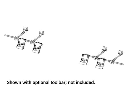 4-row G4 stalk stomper kit for Case IH 2200/2400/3200/3400 Series 8 & 12 row heads or New Holland 96C/98C/98D/996 Series 8 & 12 row heads