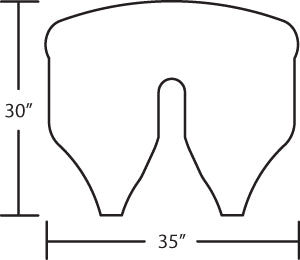 Fontaine 7000 Series Slick Plate