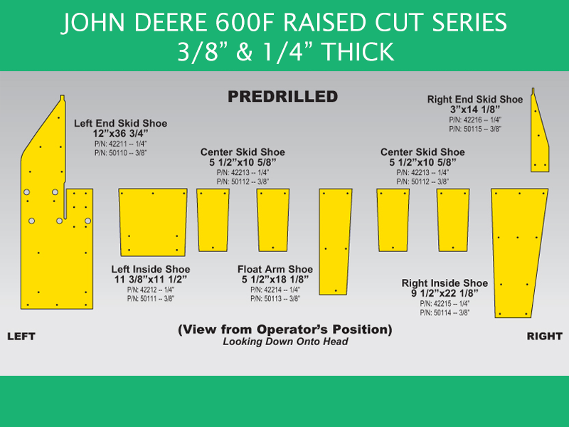 Skid Shoe Kits for John Deere