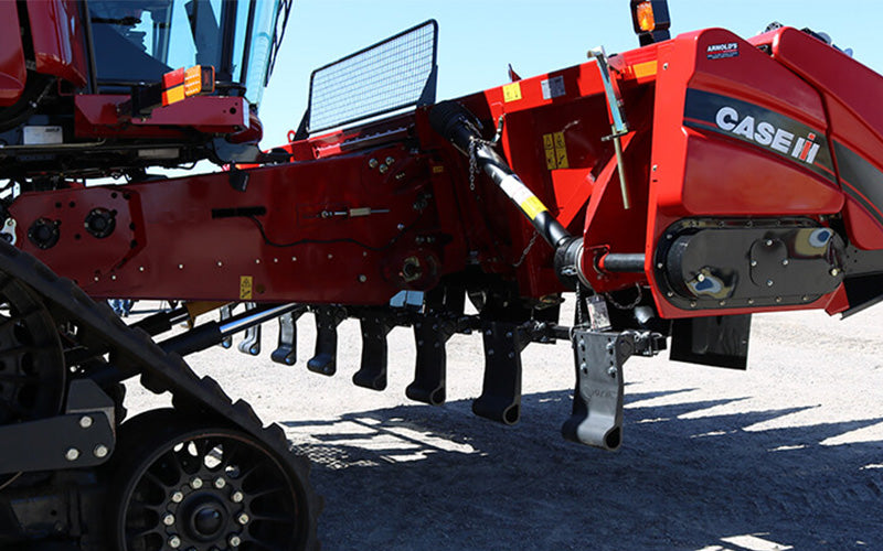 8-row G4 Stalk Stomper kit installed on Case IH 4400 corn head