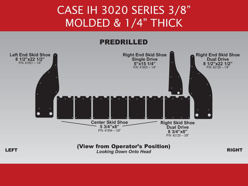 Skid Shoe Kits for Case IH