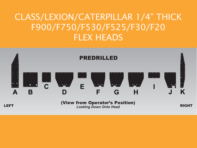 Skid Shoe Kits for Claas/Lexion/Caterpillar