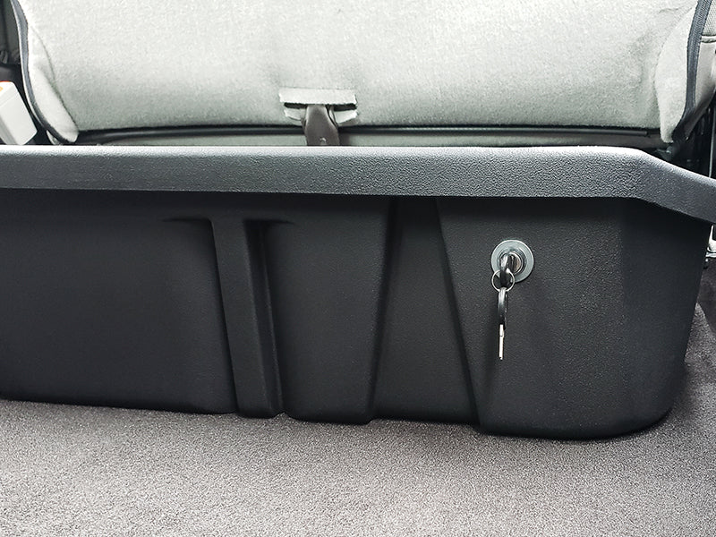 Lock and key on Du-Ha Ford F150 storage tote