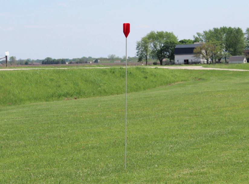 field marker flag for farm fields