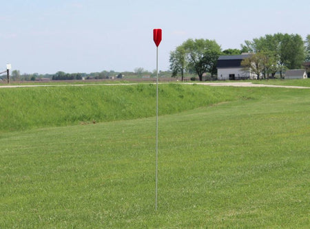 field marker flag for farm fields