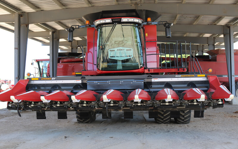 G4 Stalk Stompers installed on Drago corn head
