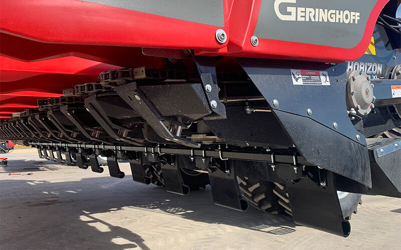 G4 Stalk Stomper kit installed on Geringhoff Horizon corn head