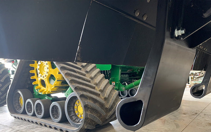 G4 Stalk Stomper kit installed on Geringhoff Horizon folding corn head