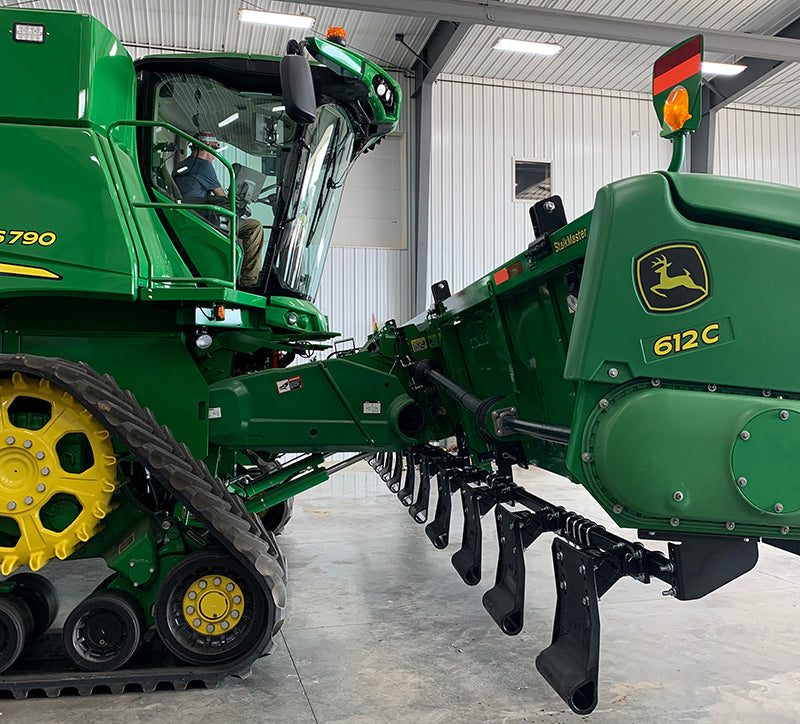 John Deere 612C G4 Stalk Stompers Larson Farms