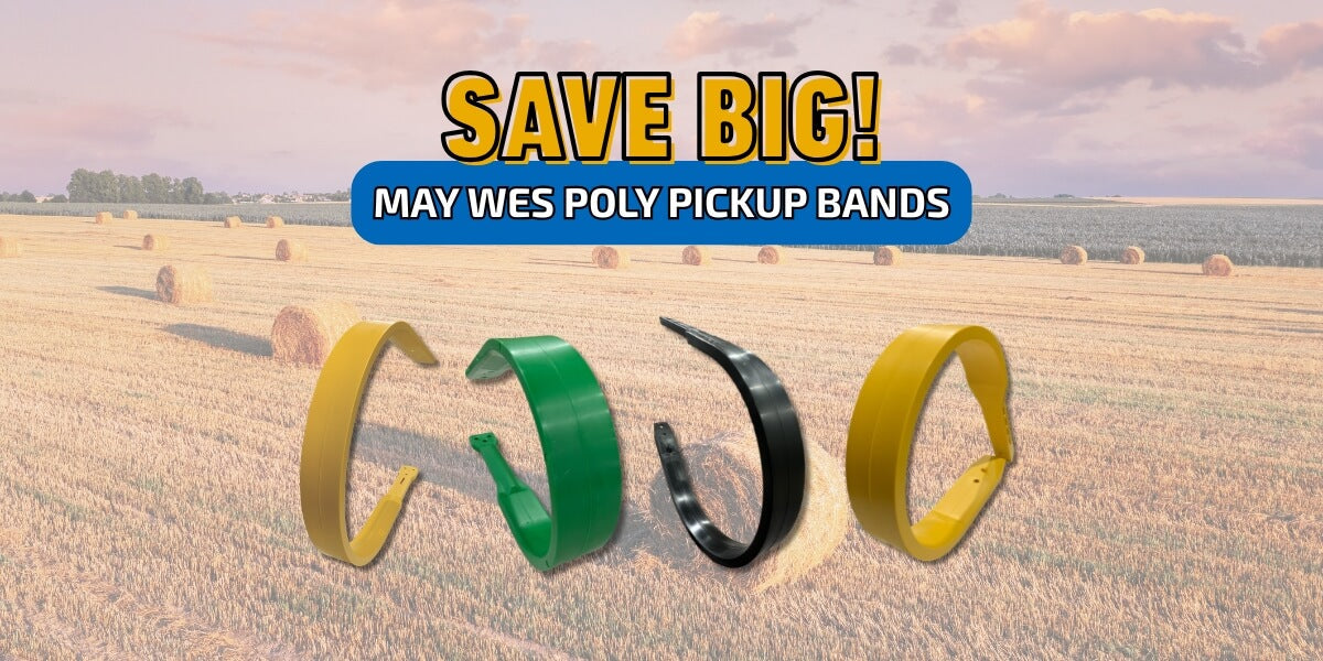 Save Big on May Wes Poly Pickup Bands - Ends June 30th