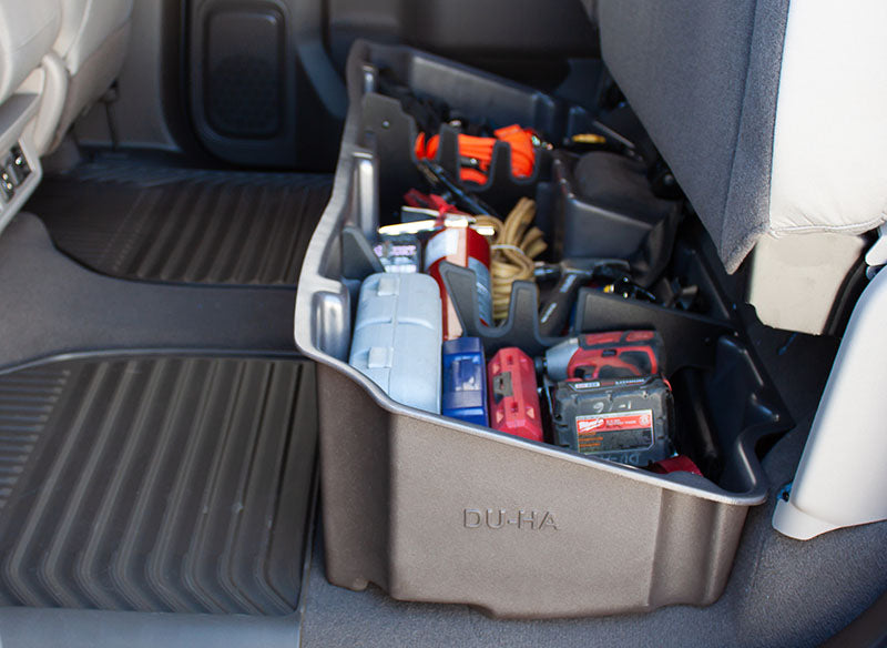 Du-Ha Chevy GM storing contractor tools