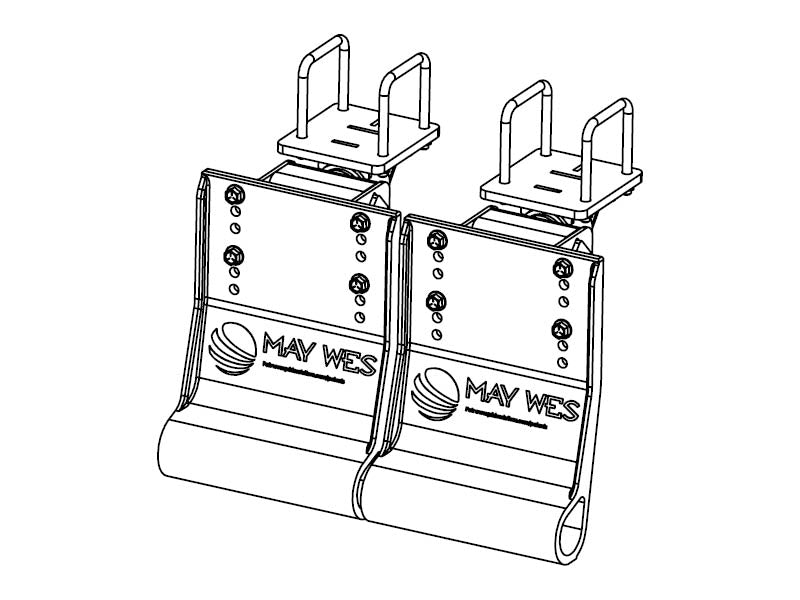 UHMW tractor stalk stompers