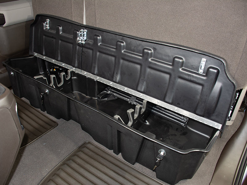 Chevy Du-Ha Gun Case installed with lid open