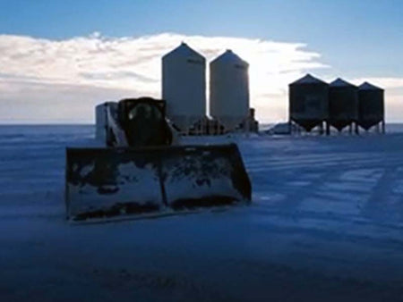 plowing snow Montana